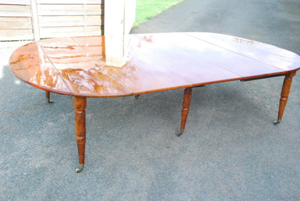 Rare And Important Mahogany Table From Cuba Directoire Period Late 18th Century