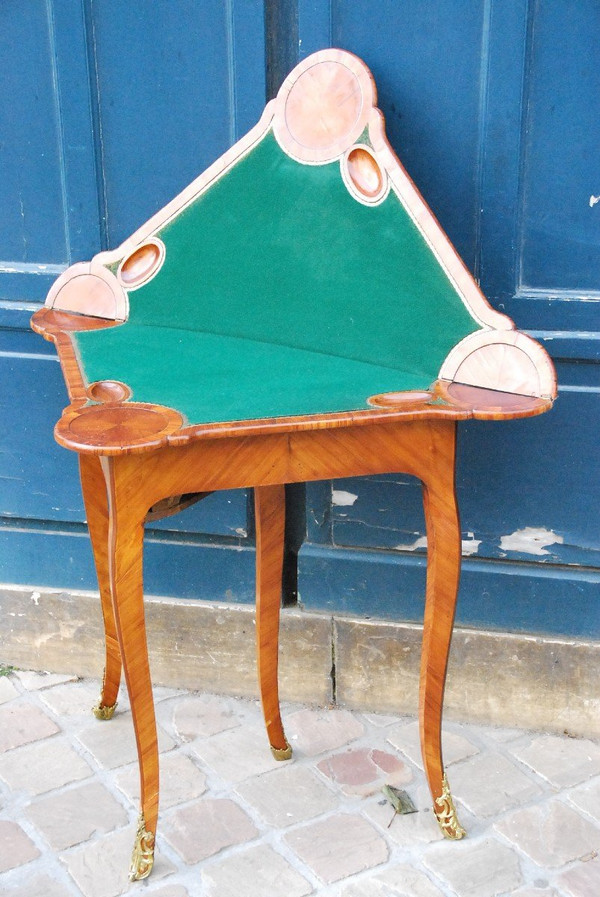 Table à Jeux époque Louis XV XVIIIe siècle