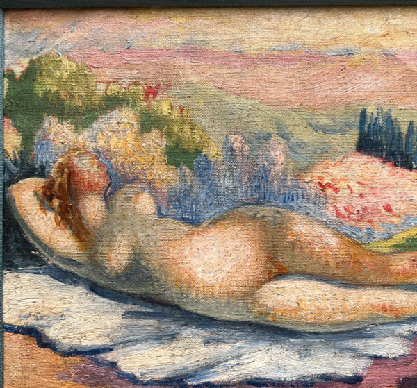 Early 20th Century French School - Cubist Nude