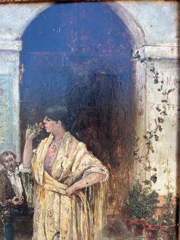 Ballerini e chitarristi di scuola spagnola del XIX secolo, 1887 Roma Flamenco