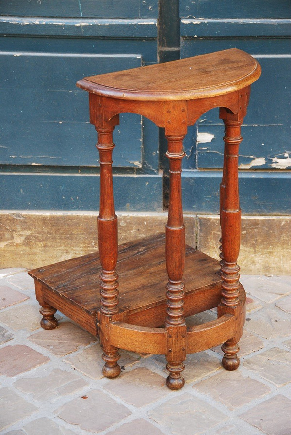 18th Century Oak Cantor Stool