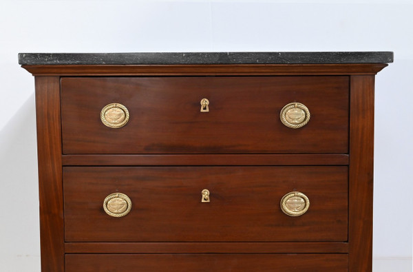 Mahogany Chest of Drawers, Directoire Period - Early 19th Century