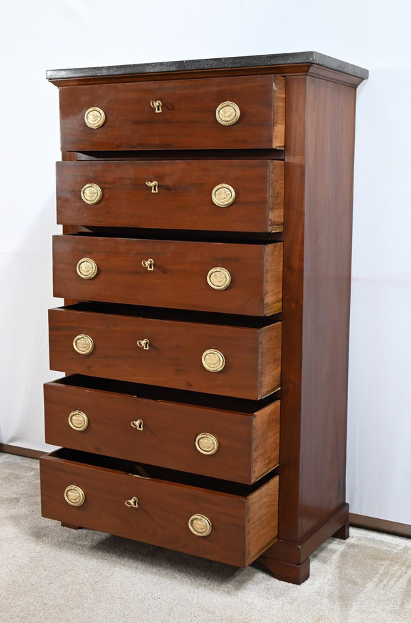 Mahogany Chest of Drawers, Directoire Period - Early 19th Century