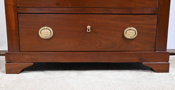 Mahogany Chest of Drawers, Directoire Period - Early 19th Century