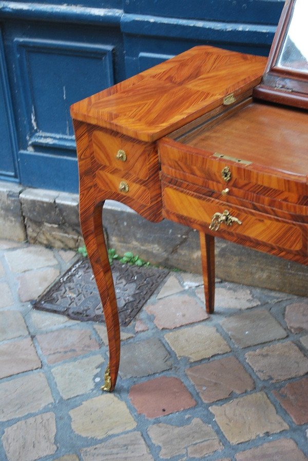 Veneer Dressing Table Louis XV Eighteenth Century