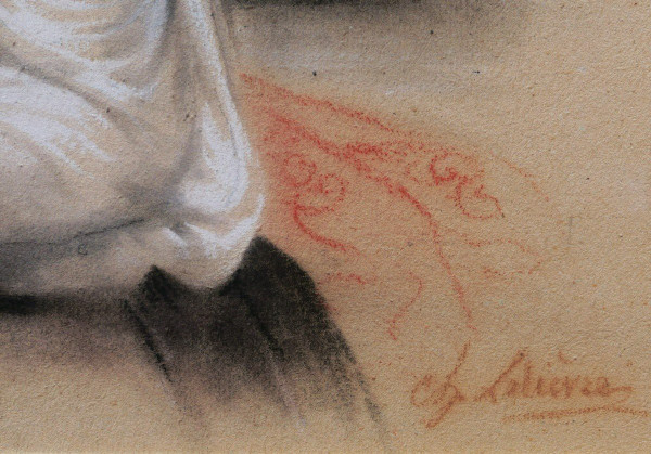 Charles Jean-Baptiste LELIÈVRE, Tendresse : jeune garçon et chien