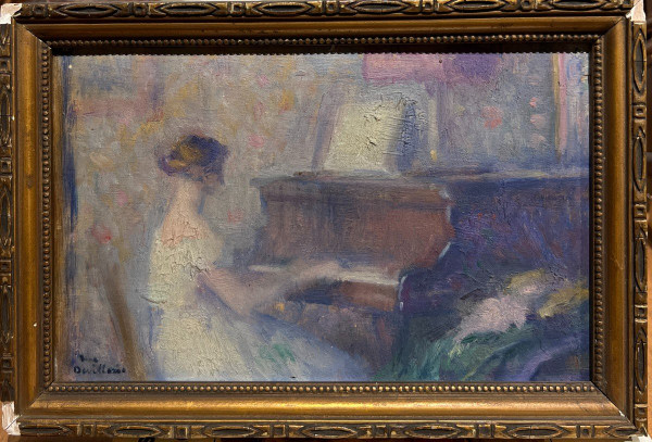 René Léon Marie Devillario (1874-1942) – Der Pianist, um 1900