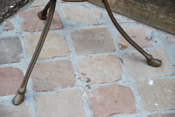 Directoire style tripod pedestal table