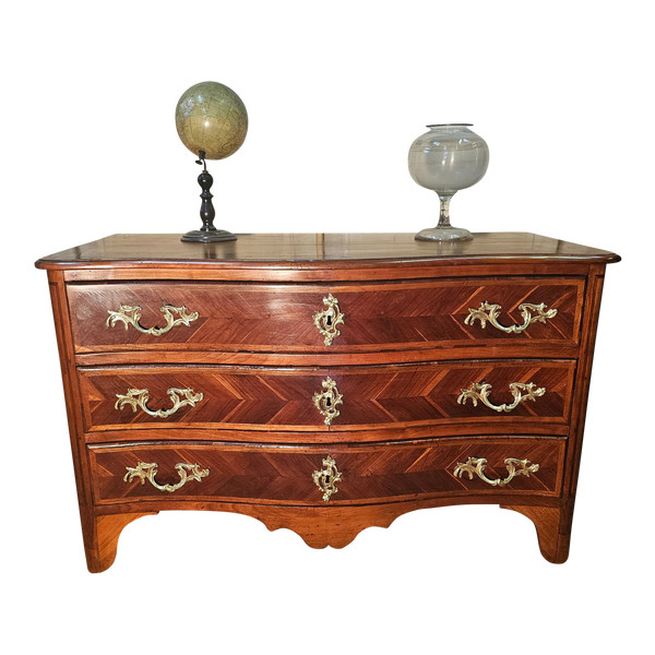 Louis XV chest of drawers in cherrywood 18th