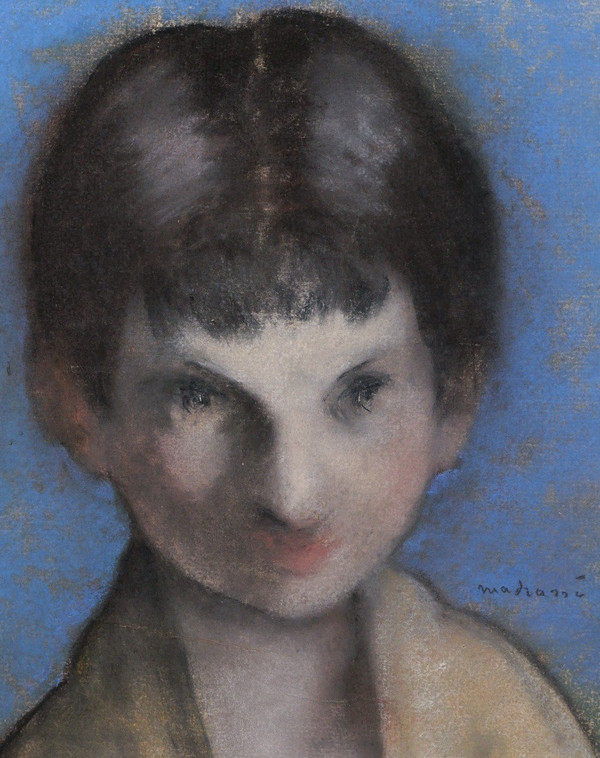 Ludovic Lucien MADRASSI, Portrait of a Jewish child from Krakow