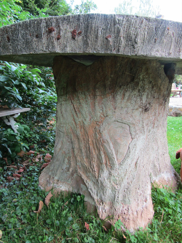 Table en béton