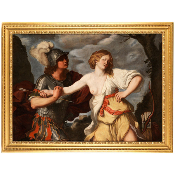 Rinaldo And Armida, Cesare Gennari (cento, 1637 - Bologna, 1688) 