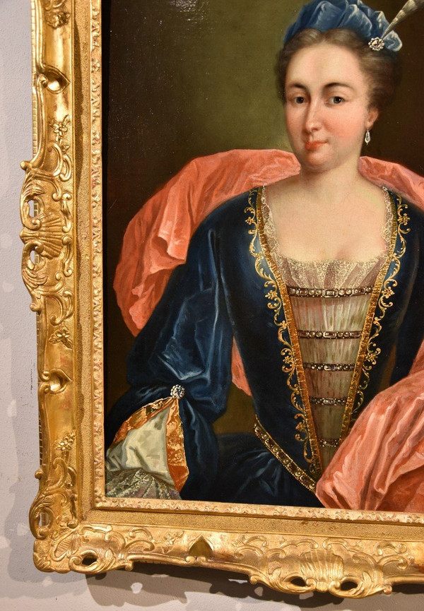 Portrait De Marianne De Cogny, François De Troy (Toulouse 1645 - Paris 1730), Atelier