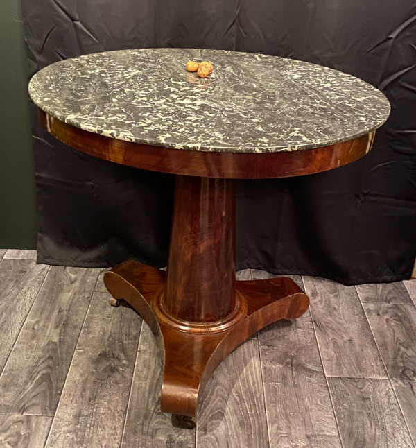 empire pedestal table