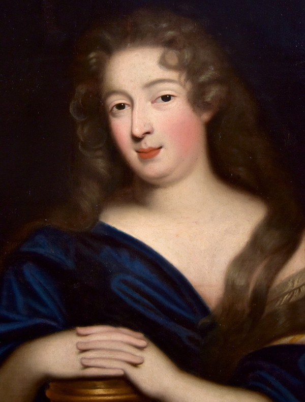 Porträt Von Louise Renée Keroualle, Pierre Mignard (troyes 1612 - Paris 1695)