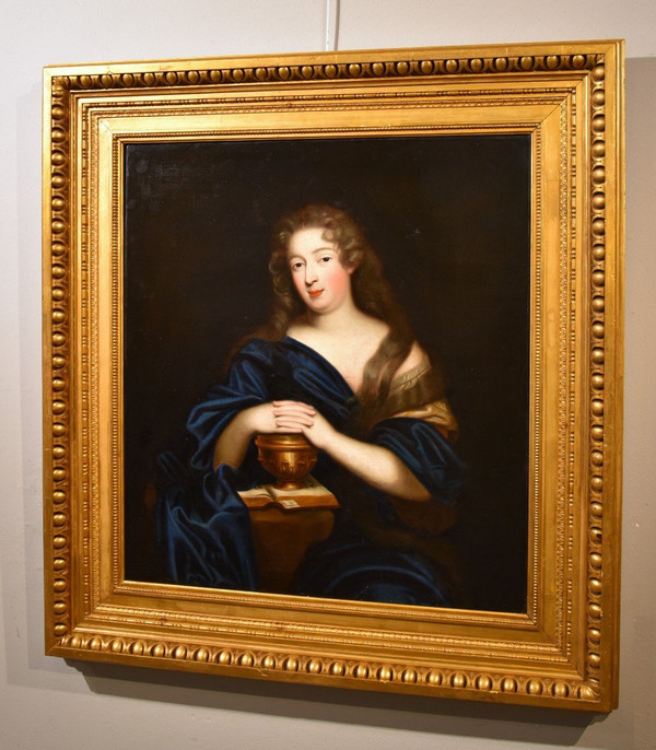 Porträt Von Louise Renée Keroualle, Pierre Mignard (troyes 1612 - Paris 1695)