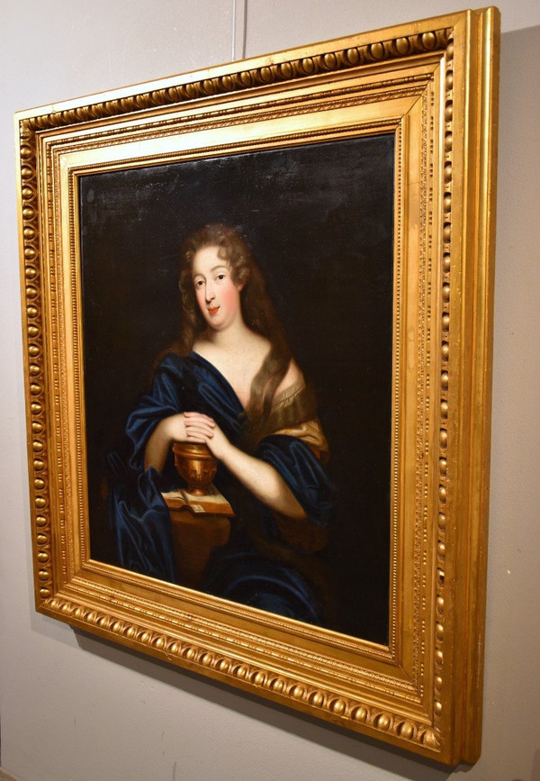 Porträt Von Louise Renée Keroualle, Pierre Mignard (troyes 1612 - Paris 1695)