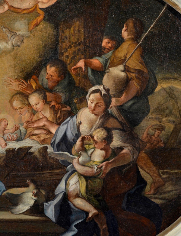 Sebastiano Conca (naples 1680 - 1764), The Adoration Of The Shepherds