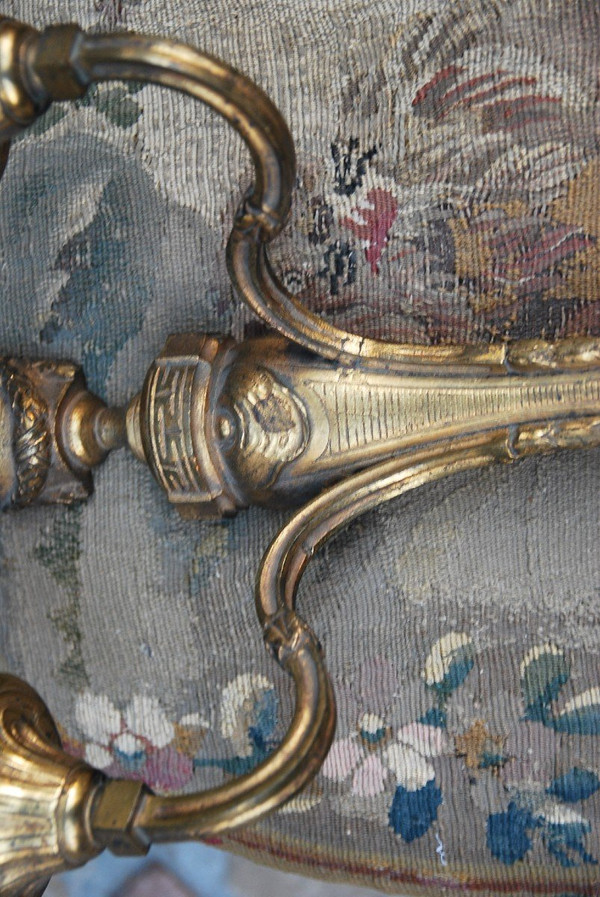 Paire d'Appliques En Bronze époque Louis XVI