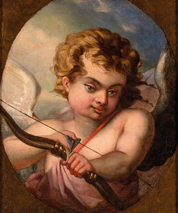 Cupido, Französische Schule 18. Jahrhundert Entourage De François Boucher (paris 1703-1770)