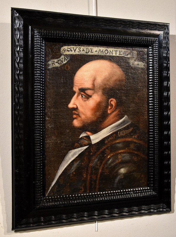 16th Century Tuscan Painter, Portrait Of Niccolò Orsini, Count De Pitigliano (1442-1510)