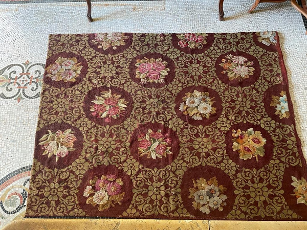 Charles X period Aubusson carpet, circa 1825.