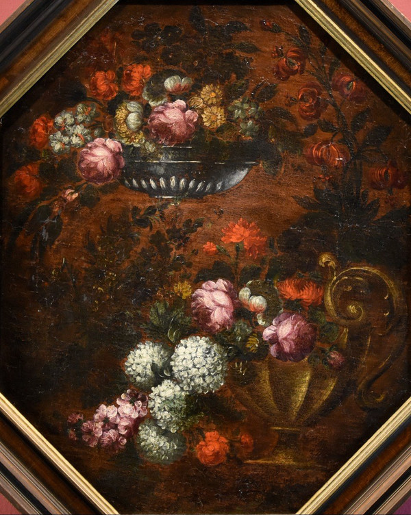 Composizione floreale, Francesca Volò Smiller (Milano, 1657 - 1700) cerchia