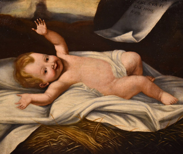 Child Jesus, Active Lombard Painter In The 17th Century