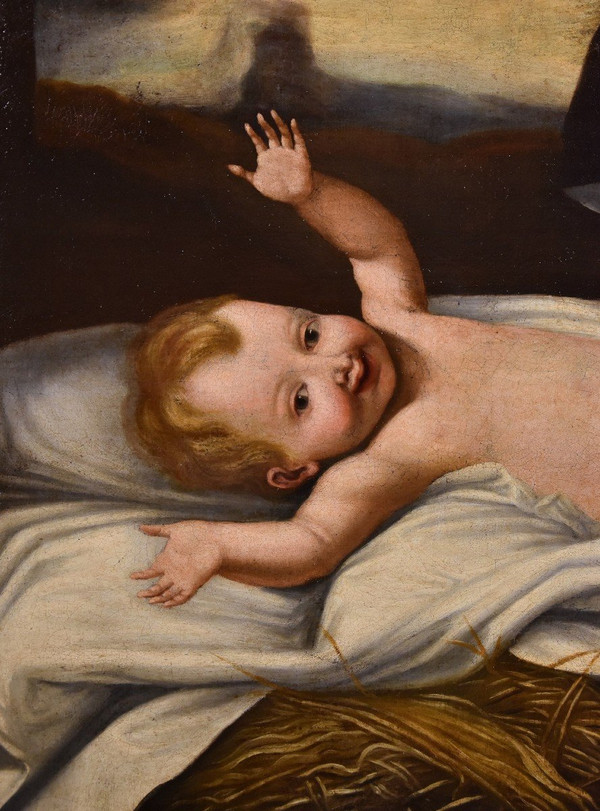 Child Jesus, Active Lombard Painter In The 17th Century