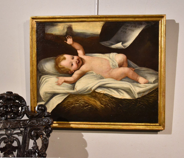 Child Jesus, Active Lombard Painter In The 17th Century