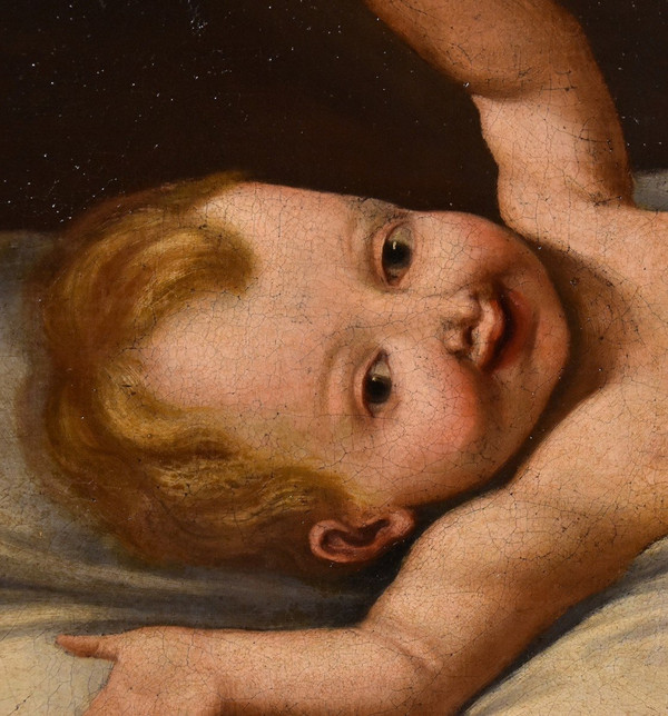 Child Jesus, Active Lombard Painter In The 17th Century