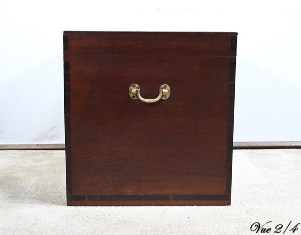 Important Teak Trunk - Late 19th Century