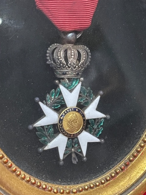 Legion of Honor Medal in Sterling Silver and Enamel Henri IV IX th