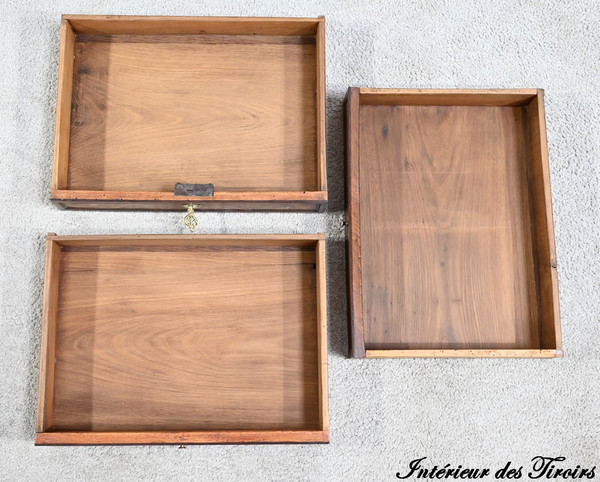 Small Chest of Drawers in Cuban Mahogany, Louis XVI Style - 1st Part XIX