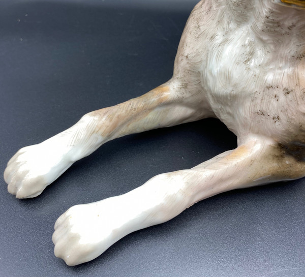 SAXONY PORCELAIN DOG