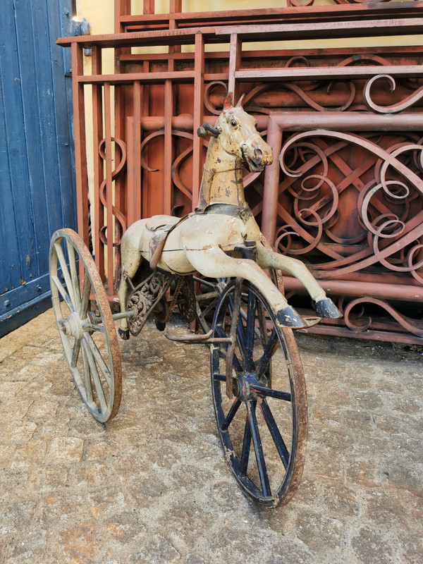  Large Horse Tricycle Late 19th C