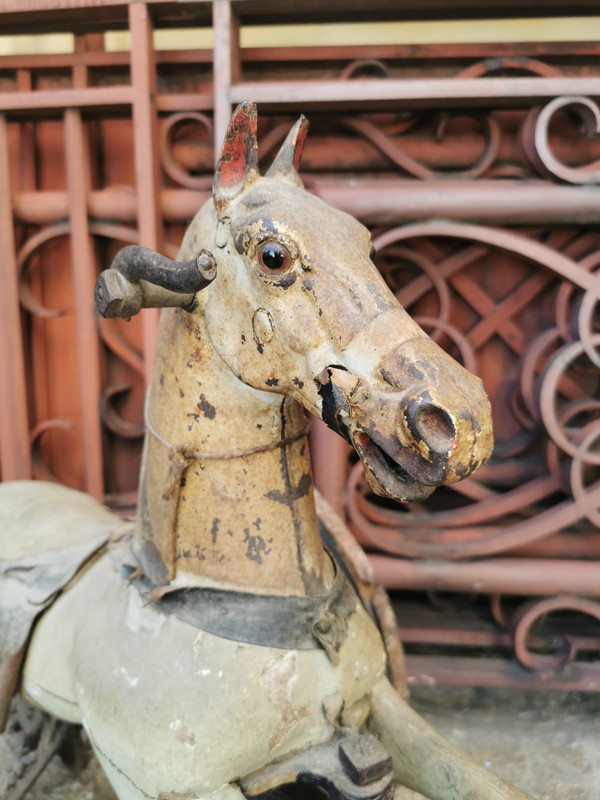  Large Horse Tricycle Late 19th C