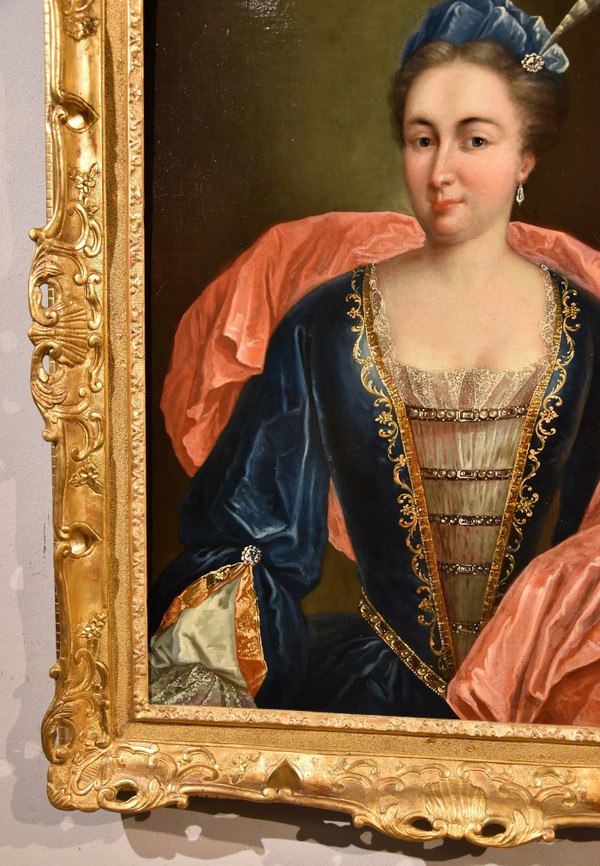 Portrait De Marianne De Cogny, François De Troy (toulouse 1645 - Paris 1730), Atelier