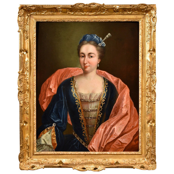 Portrait De Marianne De Cogny, François De Troy (toulouse 1645 - Paris 1730), Atelier