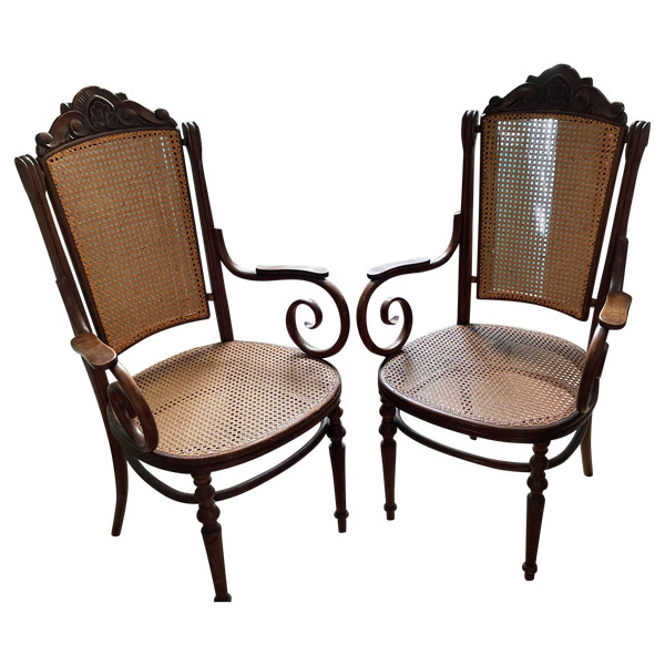 Fischel armchairs