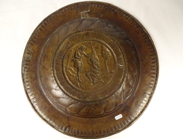 Dish Quest Offerings Brass Baptism Jesus Jordan Germany Nuremberg 17th