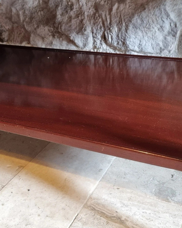 Louis XVI Style Serving Chest, In Mahogany, Stamped From Maison Mailfert