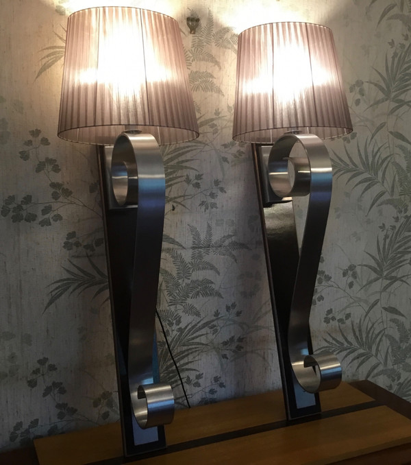 Pair of Design 80 wall lights