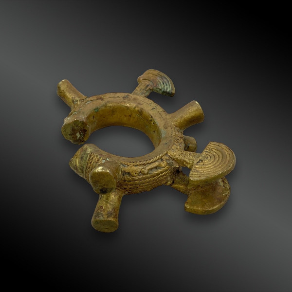 Lost wax bracelet - Burkina culture, Africa - 20th century