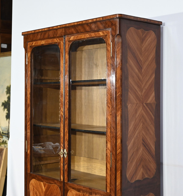 Small Showcase Library, Louis XV style – Mid 19th century