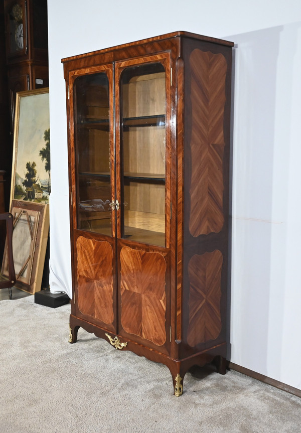 Small Showcase Library, Louis XV style – Mid 19th century