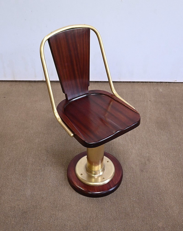 Rare Suite of Six Liner Chairs, England – Early 20th Century