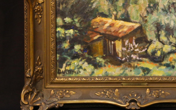 Oil On Canvas, Deltombe Paul XIX-xxème, Impressionist