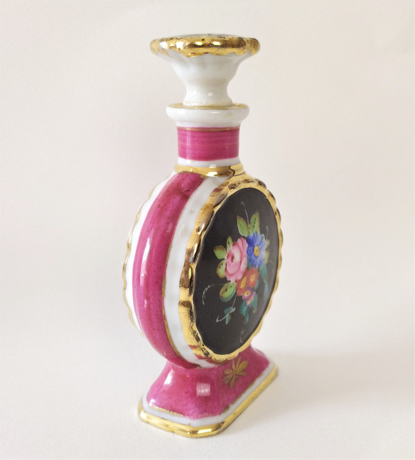 Painted Porcelain Perfume Bottle By Jacob Petit