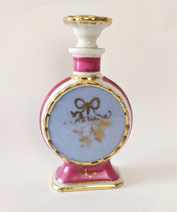 Painted Porcelain Perfume Bottle By Jacob Petit